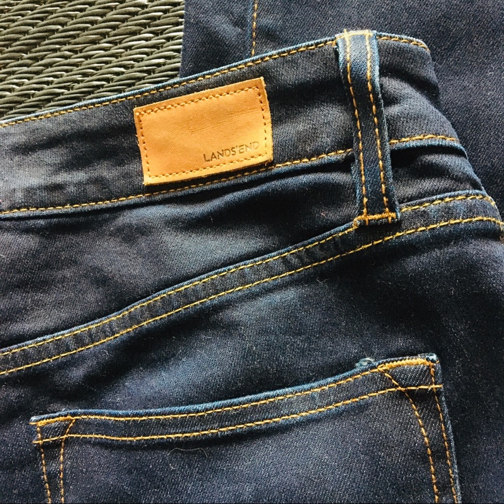 Lands' End • Dark Jeans - Picture 6 of 10